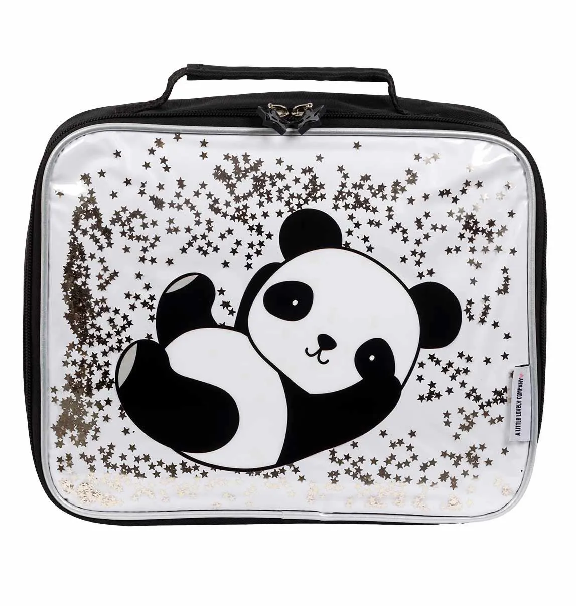 Cool Lunch Bag - Glitter Panda