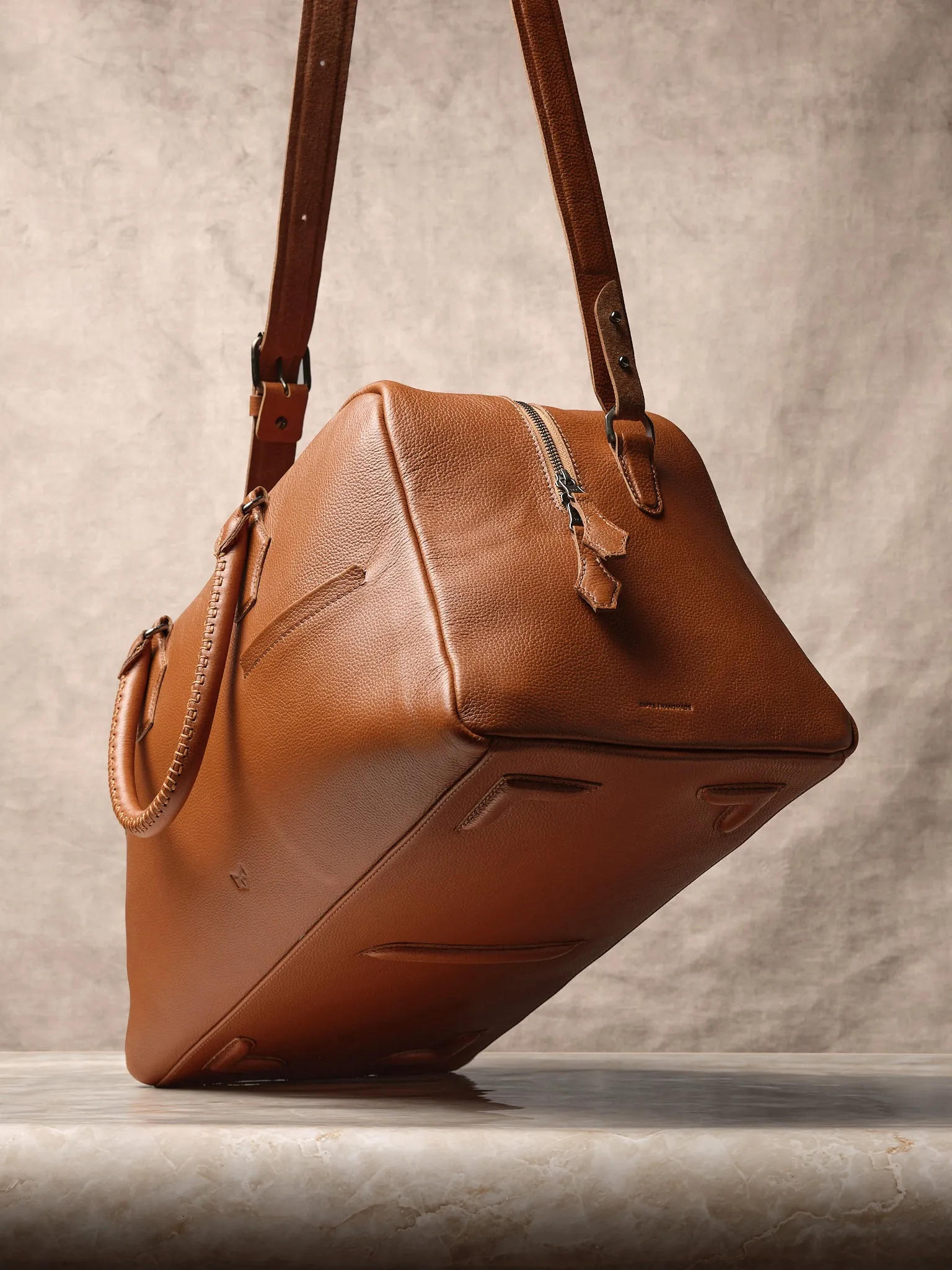 Cosimo Duffle Bag · Tan