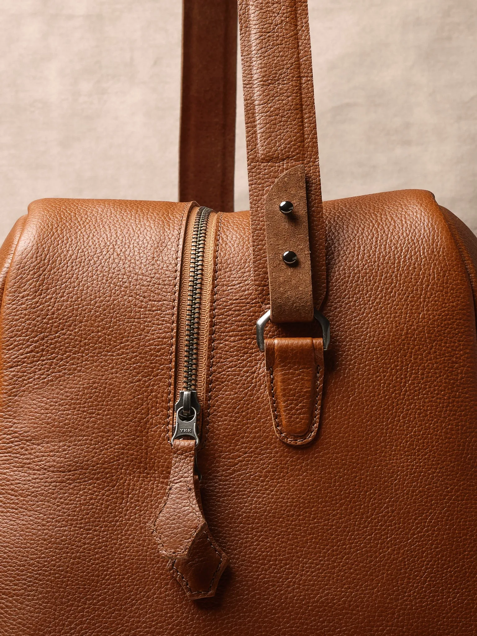 Cosimo Duffle Bag · Tan