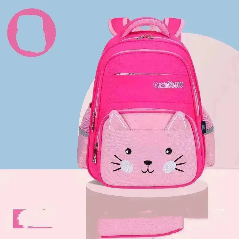 Cute Cartoon Shoulders Baby Lightweight Backpack Elementary School Schoolbag