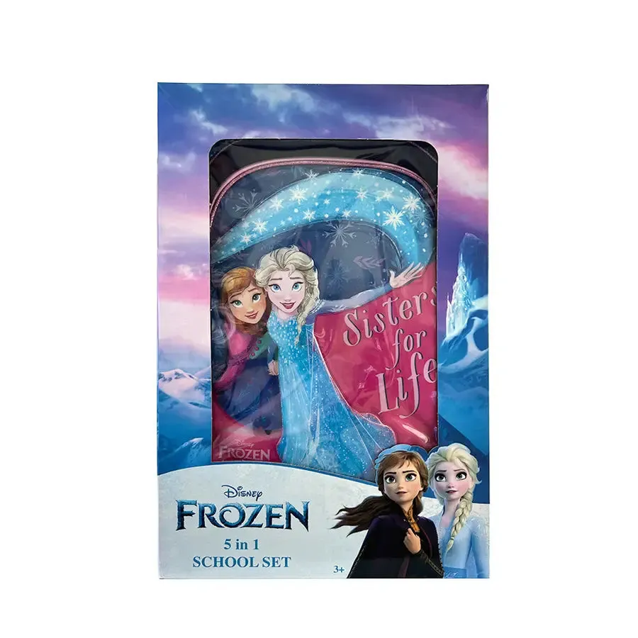 Disney Frozen Sisters for Life 18" 5in1 Trolley Box Set