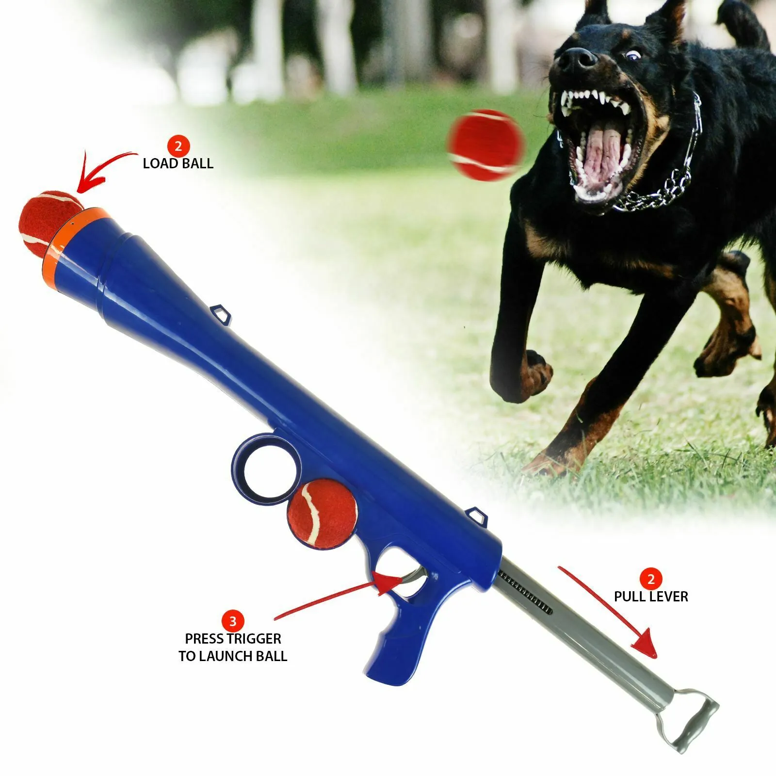 Dog Ball Cannon Launcher