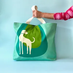 Dog Oversized Canvas Bag