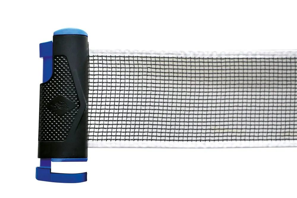 Donic Schildkrot Table Tennis Net FlexNet - Non Slip Rubber Pads - Quick Set Up