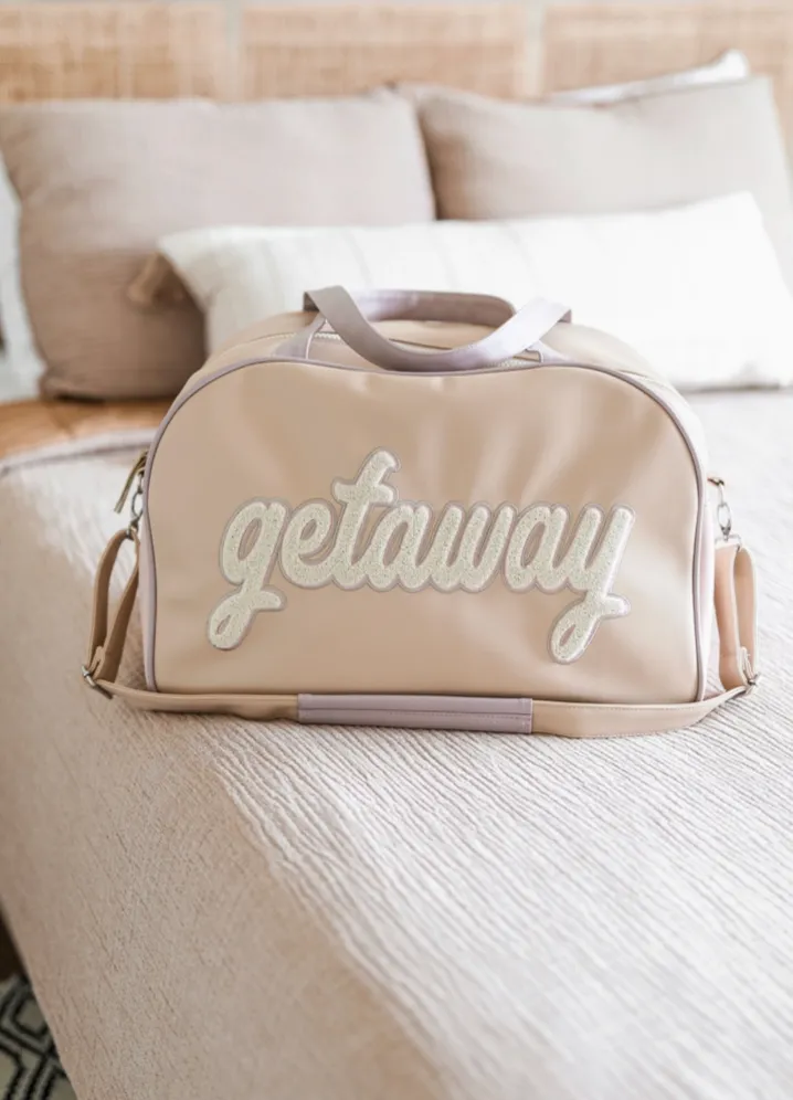 Duffle Bag Weekender - Getaway (Blush/Lavendar)