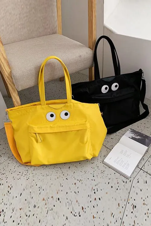 Duffle Eyes Suitcases Bag