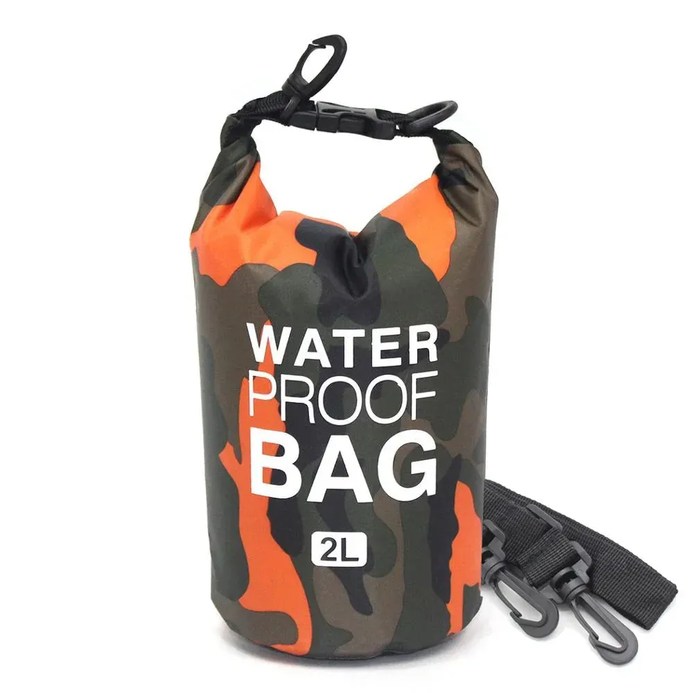 Durable Waterproof Backpack for Fishing and Water Sports - 2L to 30L Capacity