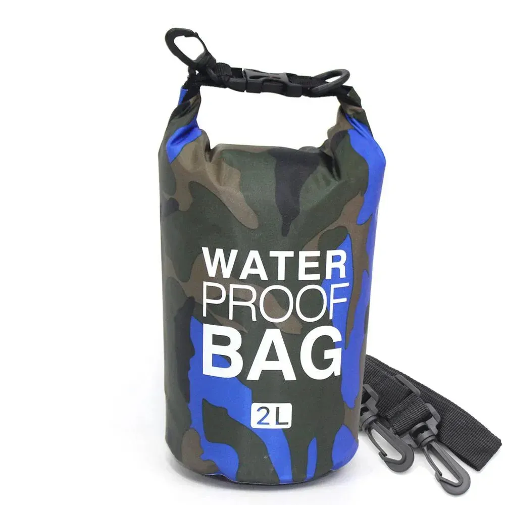 Durable Waterproof Backpack for Fishing and Water Sports - 2L to 30L Capacity