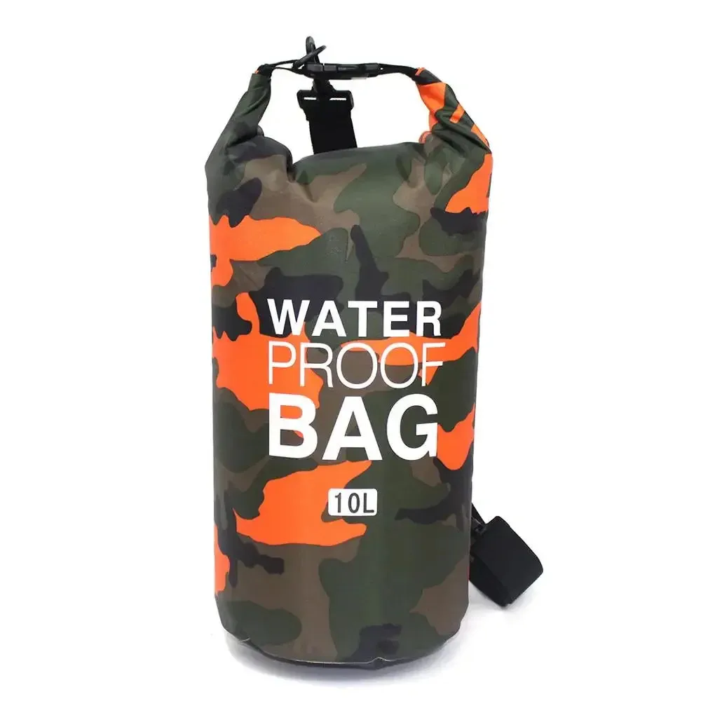 Durable Waterproof Backpack for Fishing and Water Sports - 2L to 30L Capacity