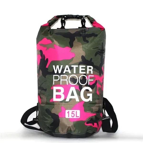 Durable Waterproof Backpack for Fishing and Water Sports - 2L to 30L Capacity