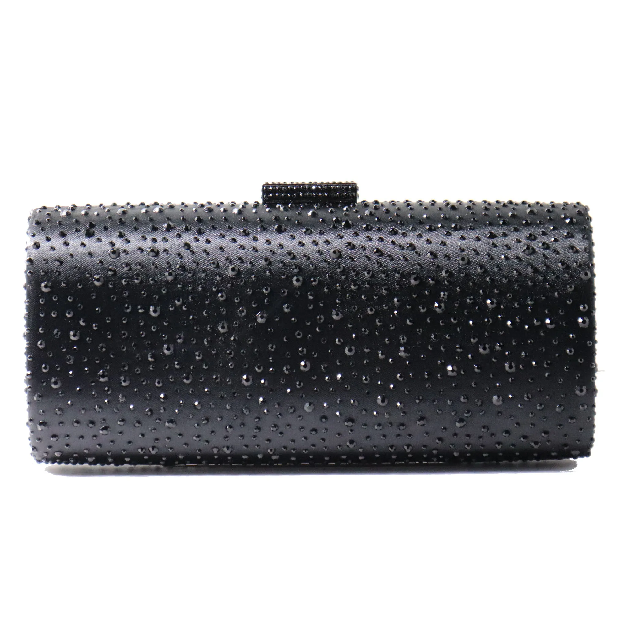 Elizabeth Mason Couture Large Rhinestone Evening Clutch