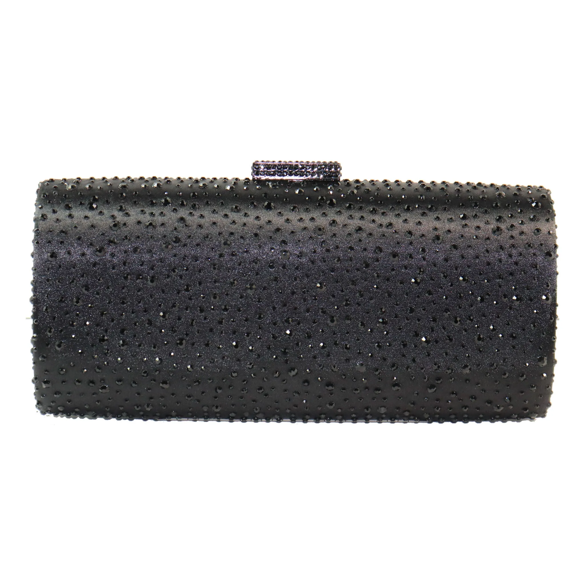 Elizabeth Mason Couture Large Rhinestone Evening Clutch