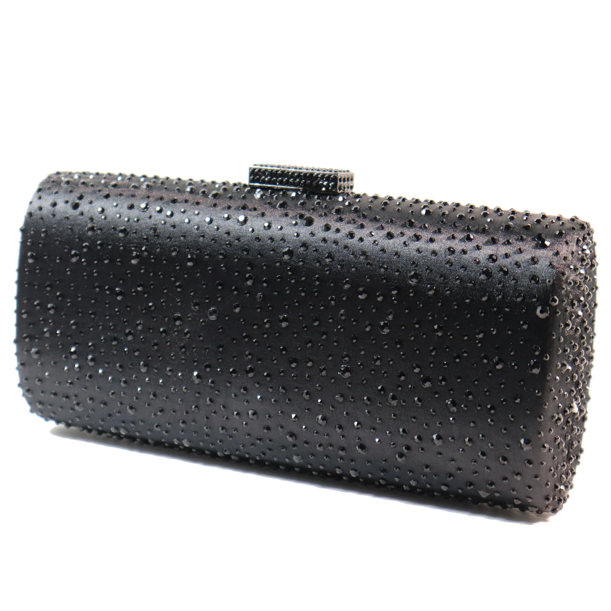 Elizabeth Mason Couture Large Rhinestone Evening Clutch