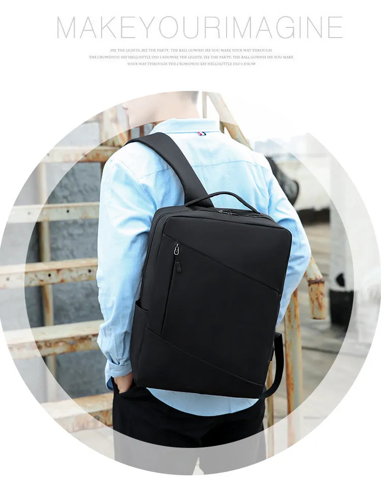 Fashionable Large Capacity Backpack with Nylon Material for men