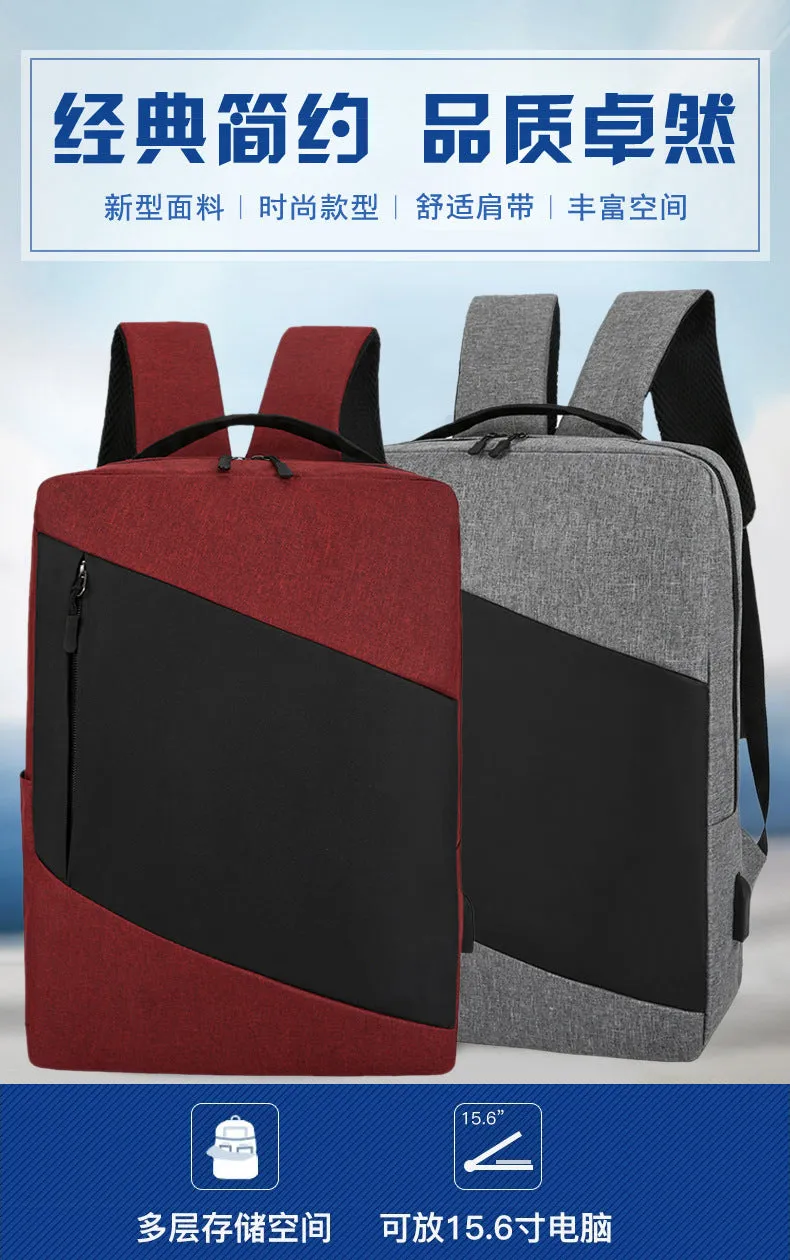 Fashionable Large Capacity Backpack with Nylon Material for men