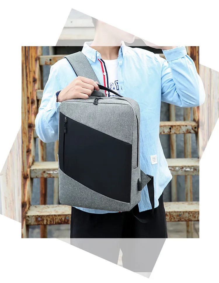 Fashionable Large Capacity Backpack with Nylon Material for men