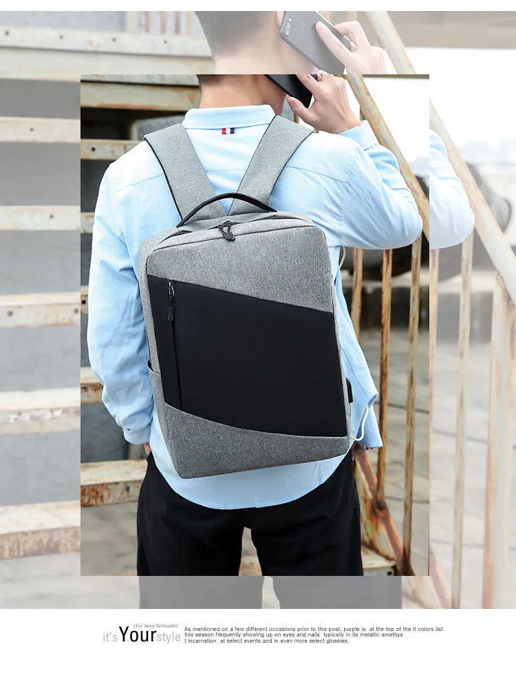 Fashionable Large Capacity Backpack with Nylon Material for men