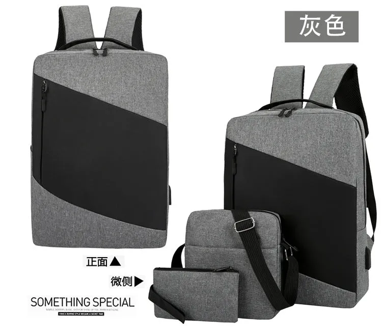 Fashionable Large Capacity Backpack with Nylon Material for men