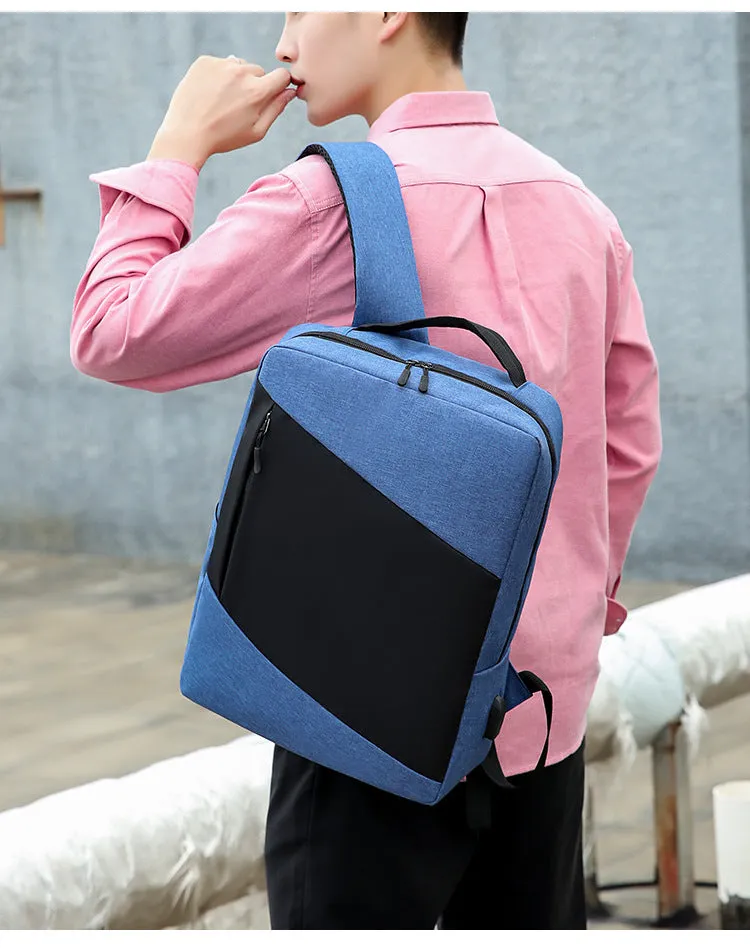 Fashionable Large Capacity Backpack with Nylon Material for men