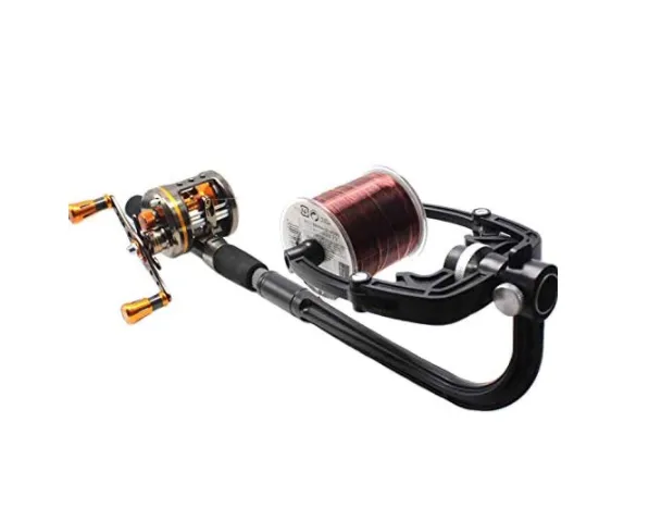 Fishing Line Spooler System (Spinning/Baitcasting Reel Spooler)