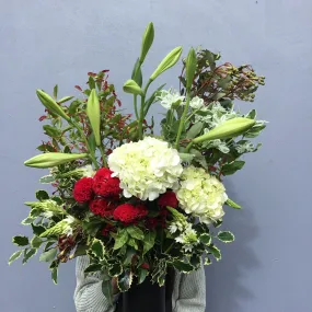 Floral Christmas Bouquet