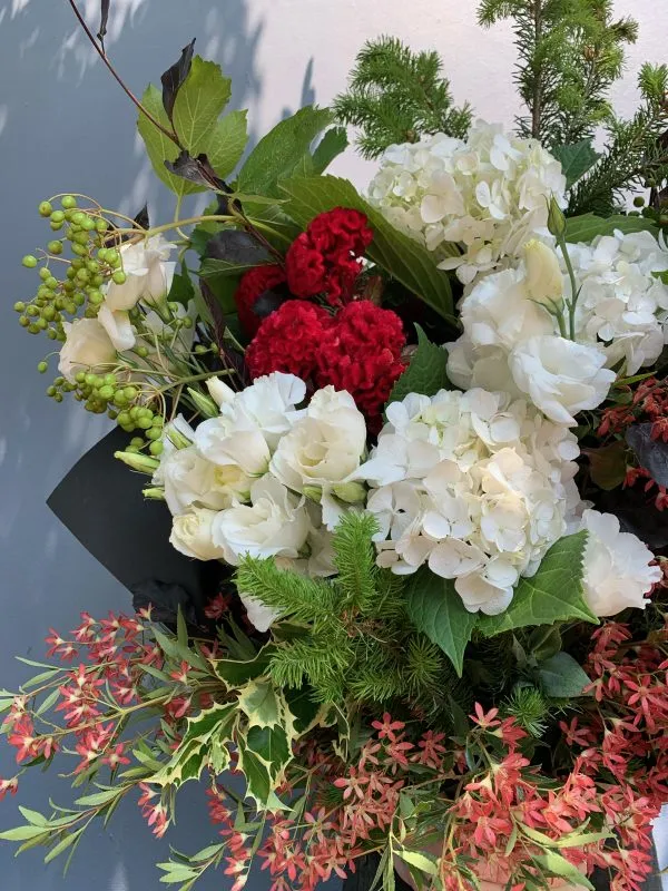 Floral Christmas Bouquet