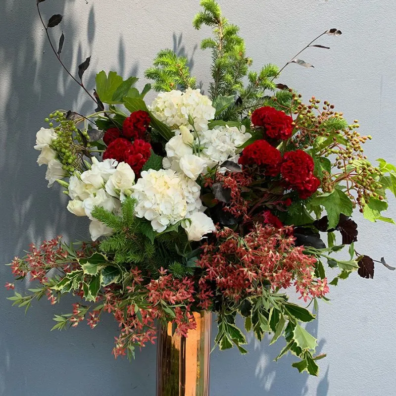 Floral Christmas Bouquet