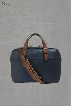 Folder Business Bag - Navy Blue