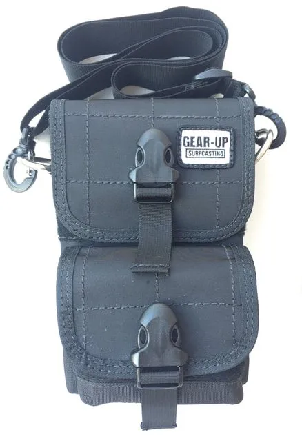 Gear-Up Surfcasting 2 Tube Bag with Front Pouch