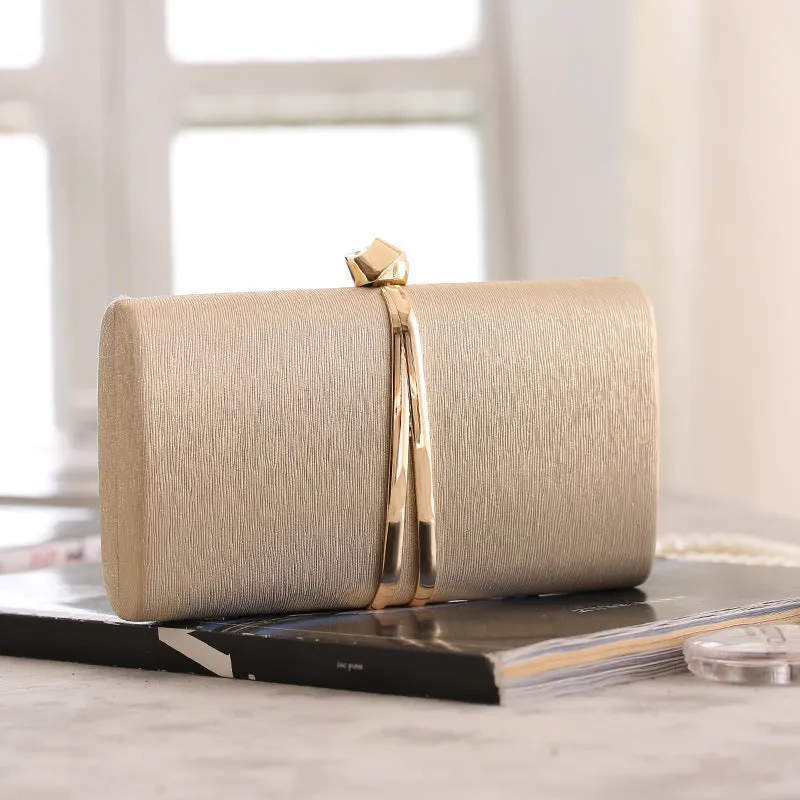 Genevieve Minimalist Evening Clutch Bag