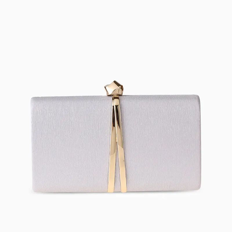 Genevieve Minimalist Evening Clutch Bag