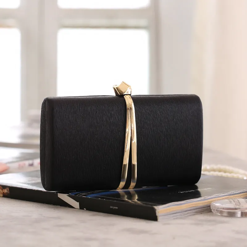 Genevieve Minimalist Evening Clutch Bag