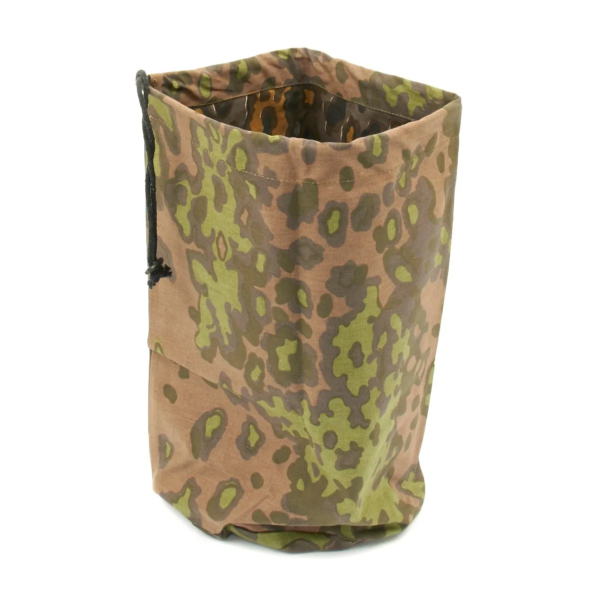 German WW2 Oak Pattern Camouflage Small Duffle Bag for Zeltbahn