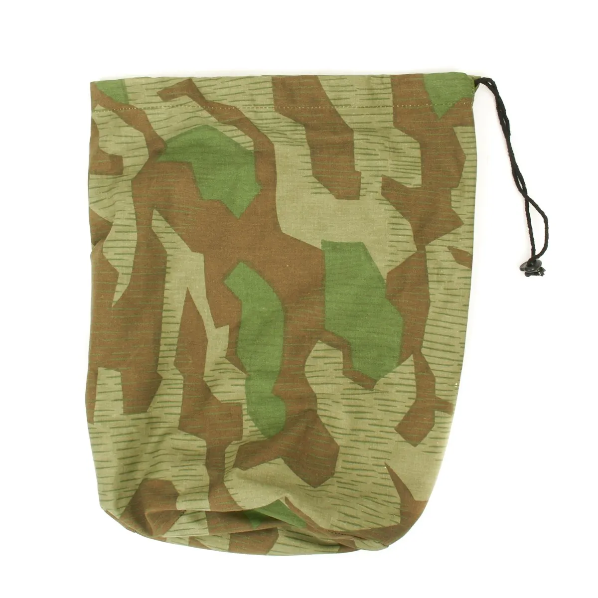 German WW2 Splinter Pattern Camouflage Small Duffle Bag for Zeltbahn