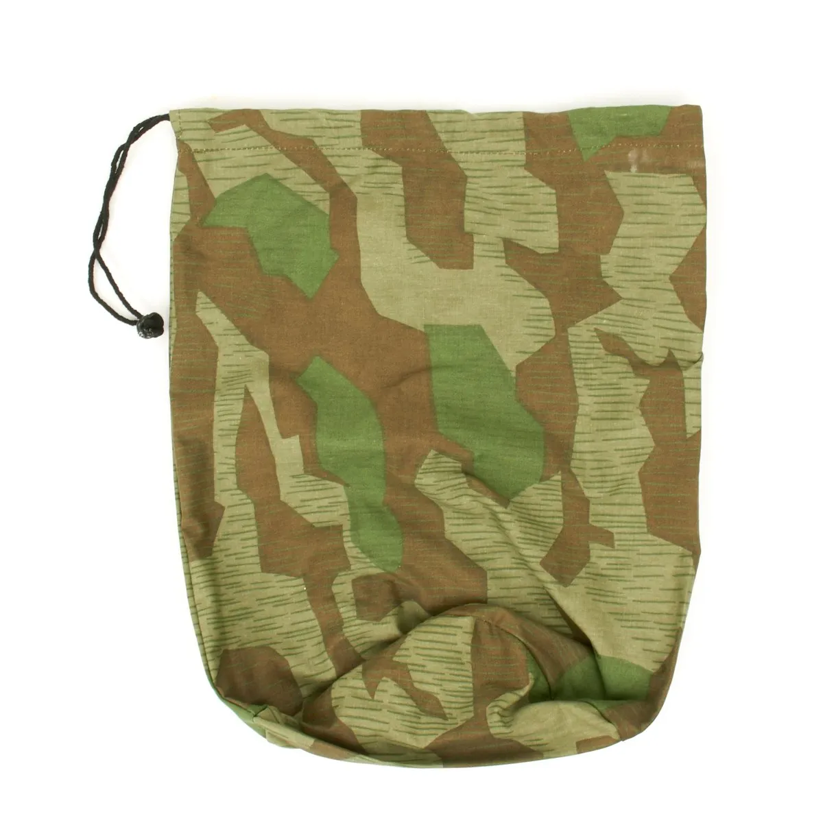 German WW2 Splinter Pattern Camouflage Small Duffle Bag for Zeltbahn