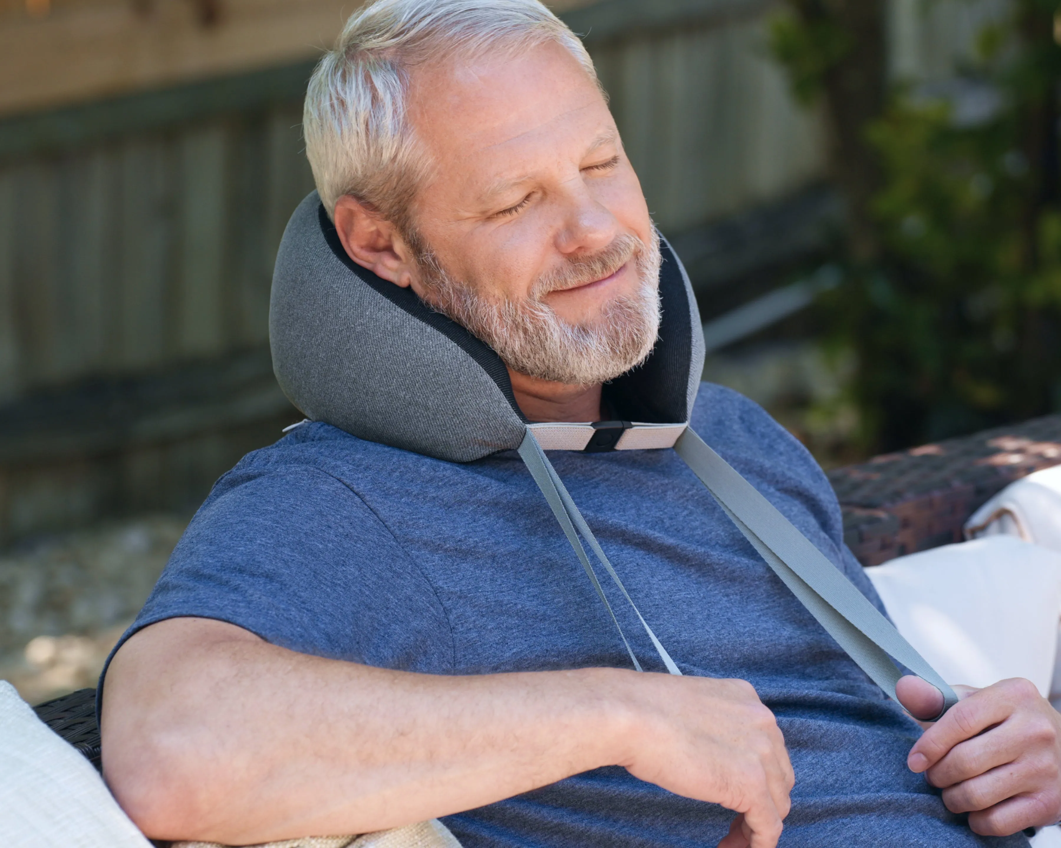 GhostBed Massaging Neck Pillow