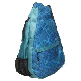 Glove It Teal Chevron Tennis Backpack