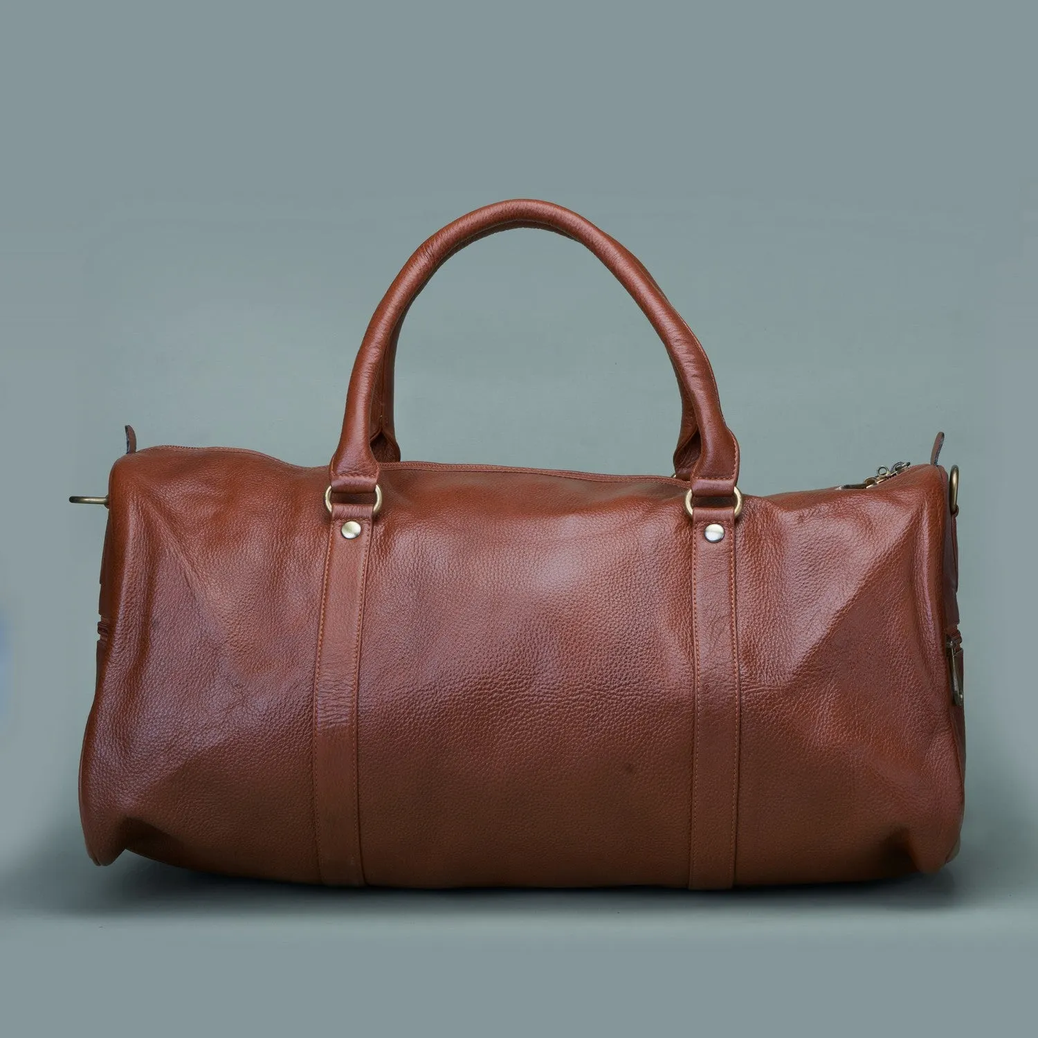 GN Classic Genuine Leather Duffle Bag