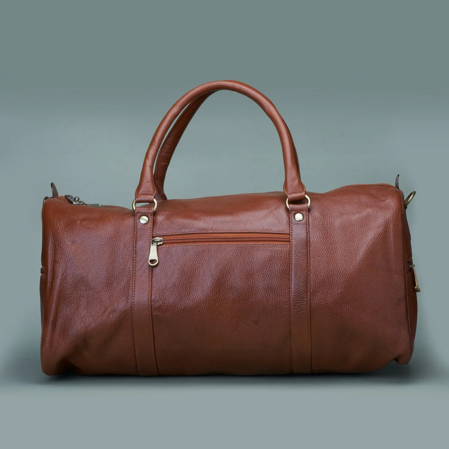 GN Classic Genuine Leather Duffle Bag