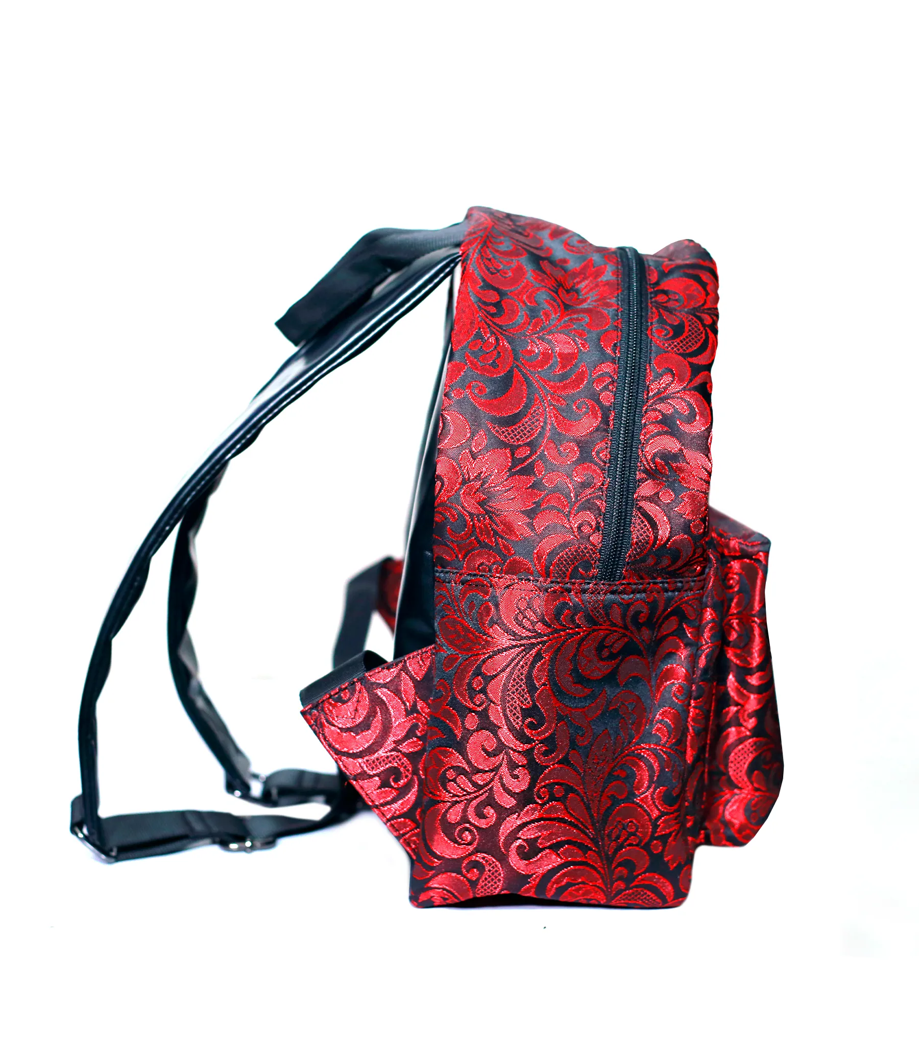 Gothic Noir Brocade Backpack