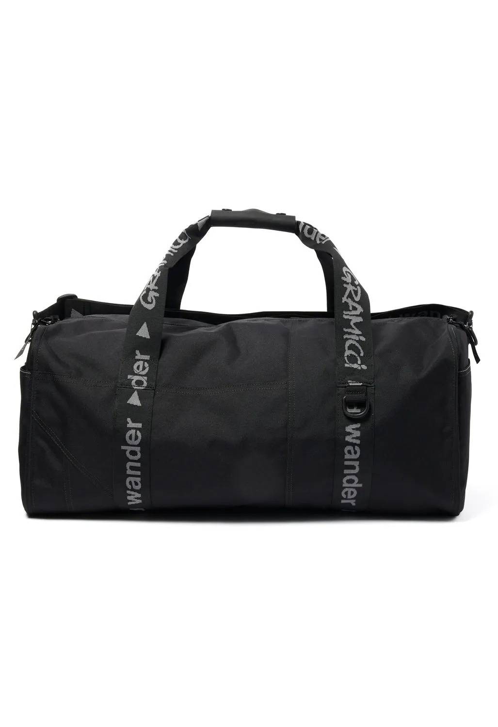 Gramicci x And Wander Multi Patchwork Boston Bag - Black