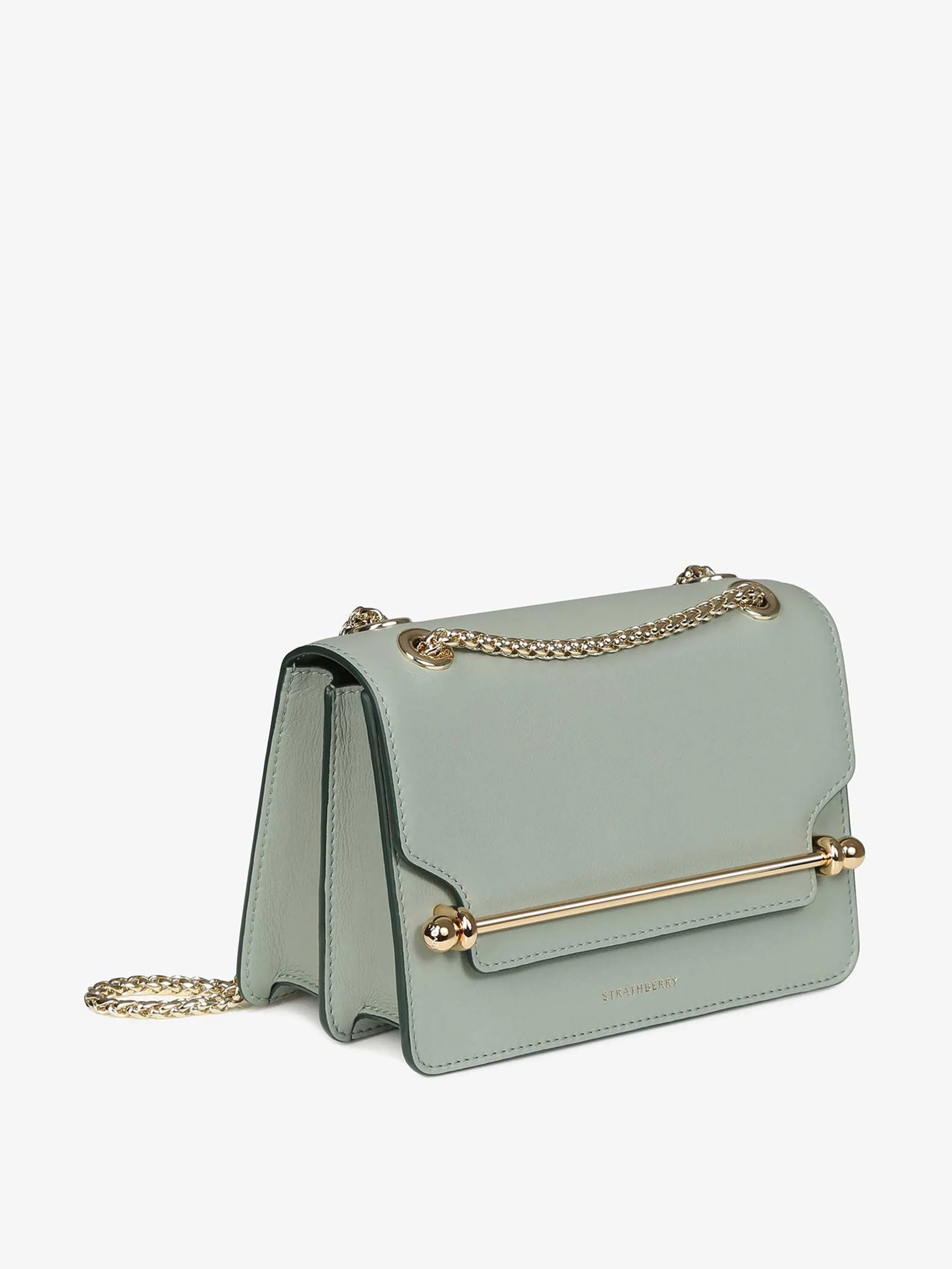 Green East/West Mini shoulder bag