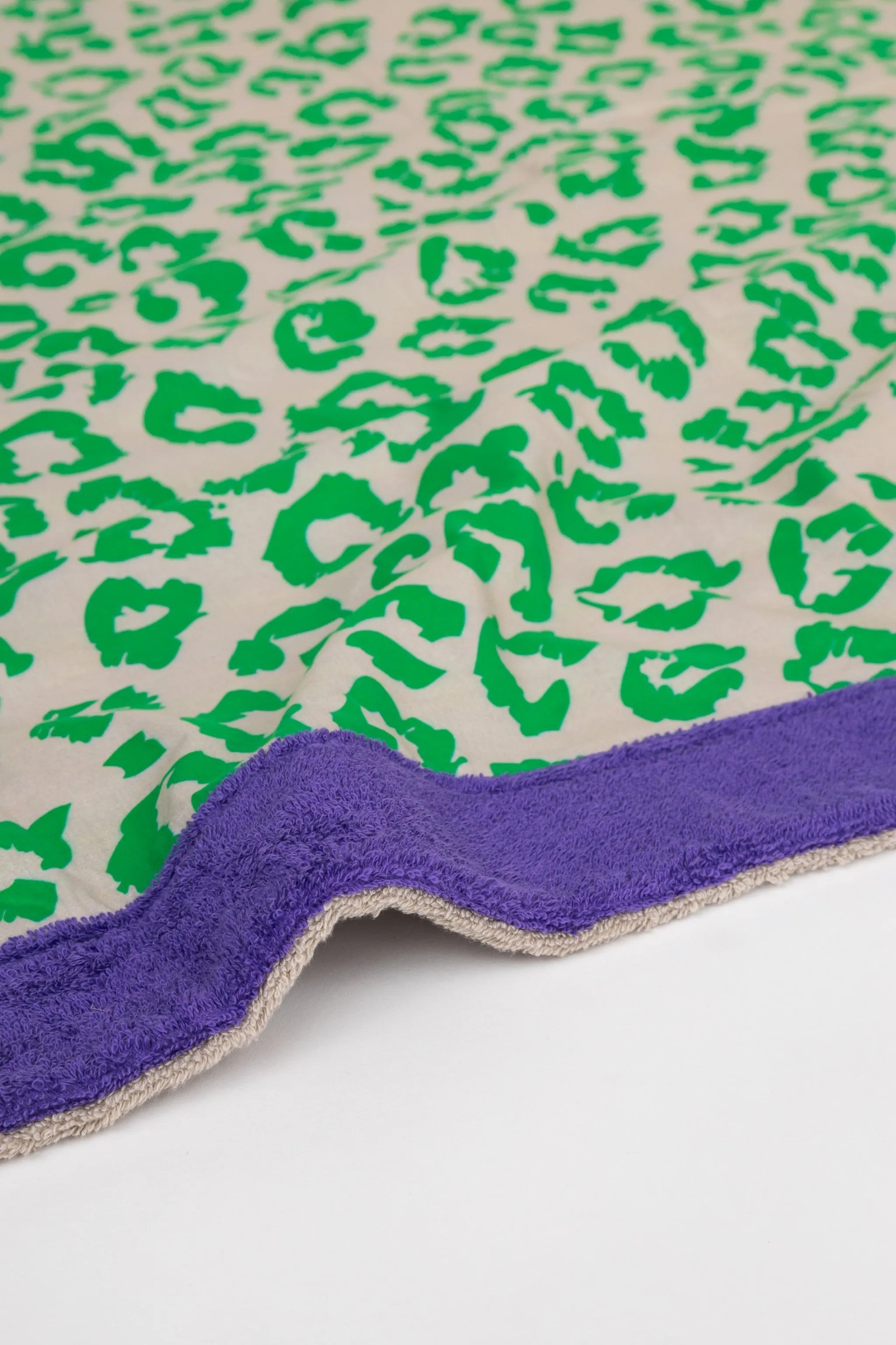 Green Leopard | Signature Beach Towel