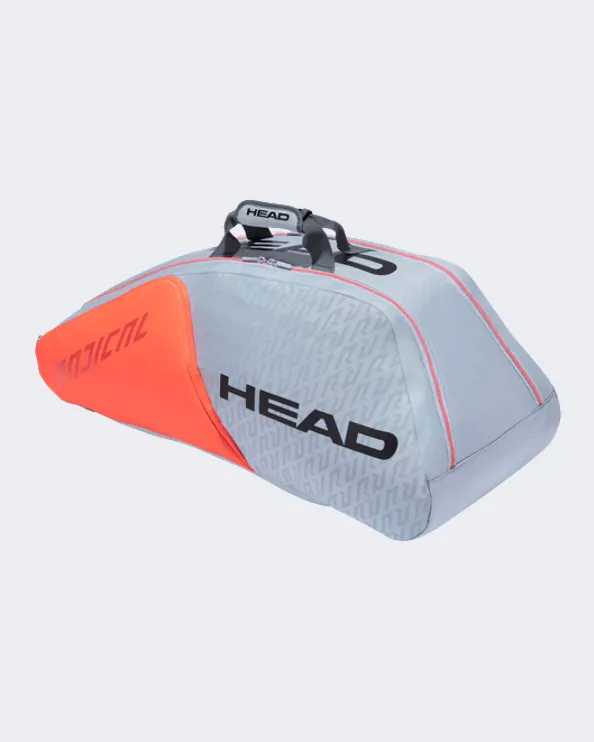 Head Radical 9R Supercombi NG Tennis Bag Grey/Orange 283511