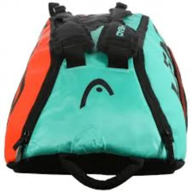 Head Tour Team 9R Supercombi Ng Tennis Bag Black/Teal 283140