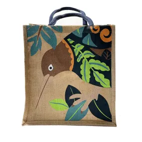 Hessian Bag - Kiwi