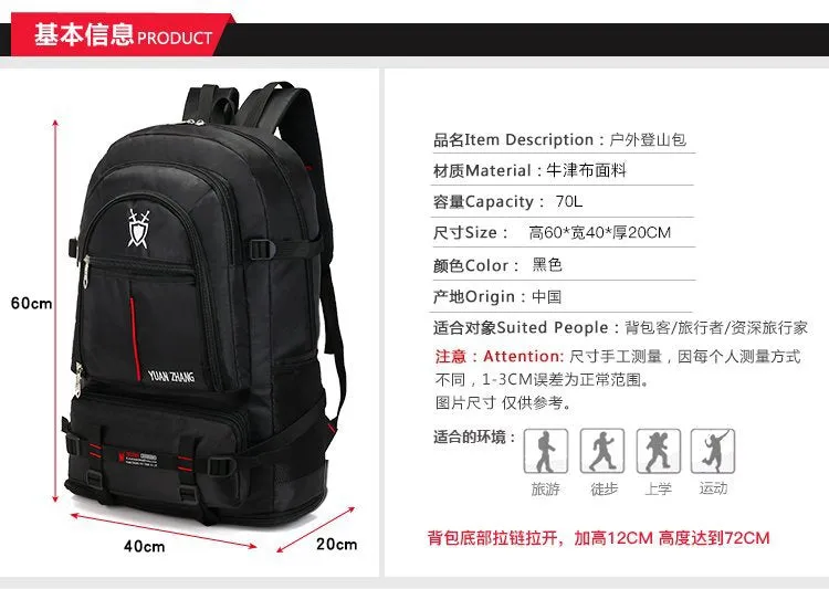 High Quality Bag Polyamides and Nylon Backpack for Travel or Business