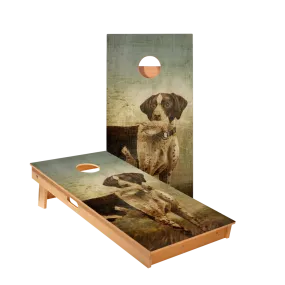 Hunting Dog Star Cornhole Boards