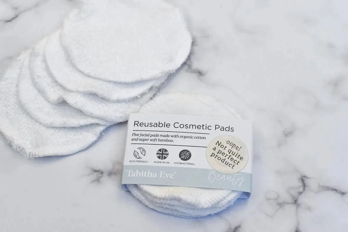 IMPERFECT Reusable Make Up Remover Pads - White