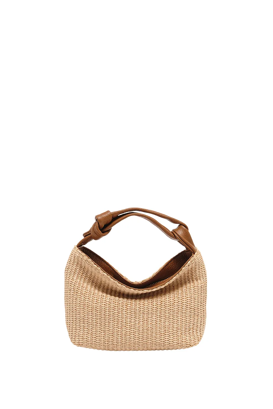 Jess Raffia Pouch